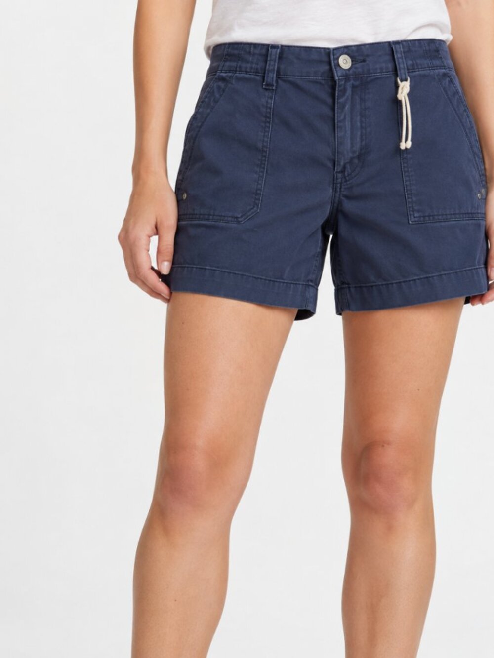 Levi's Navy Blue Cotton Cargo Shorts Size 12